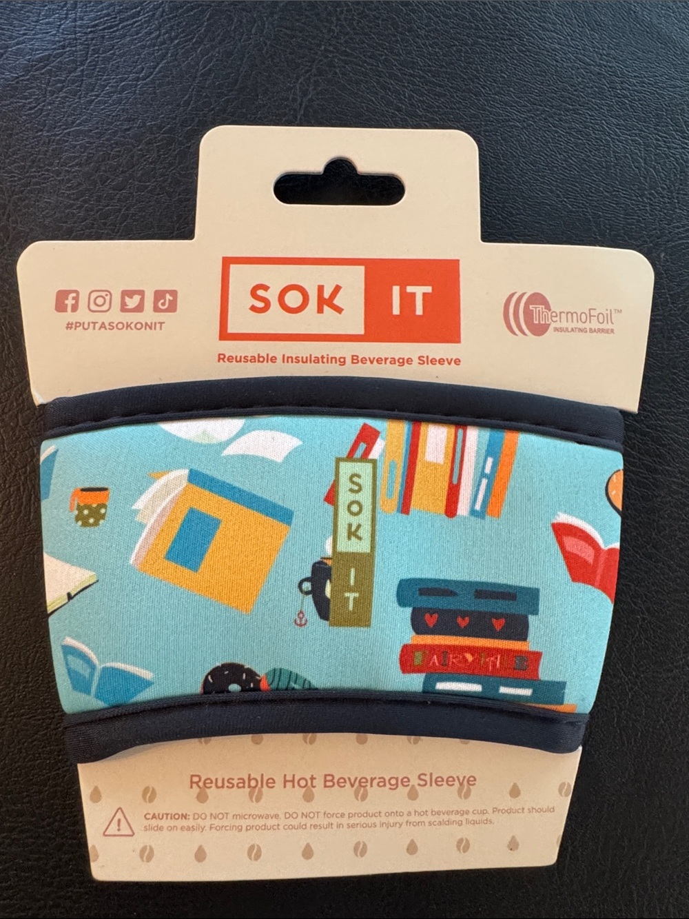 SOK IT Reusable Insulating Beverage Sleeve